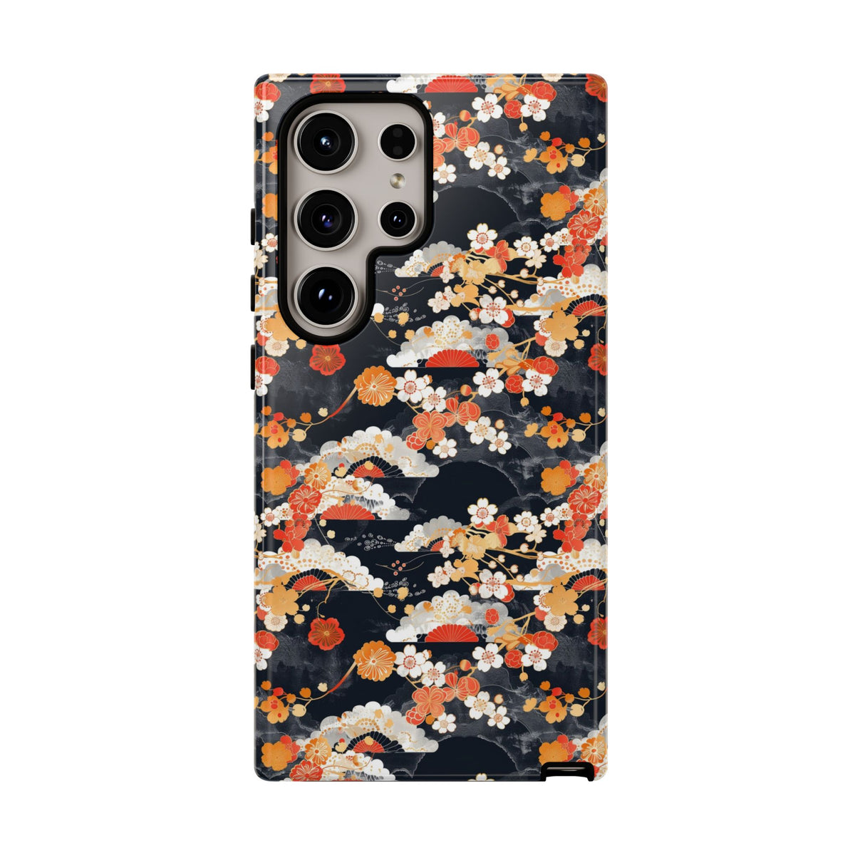 Japanese Pattern Phone Case – Elegant & Timeless Design for Your Phone 108