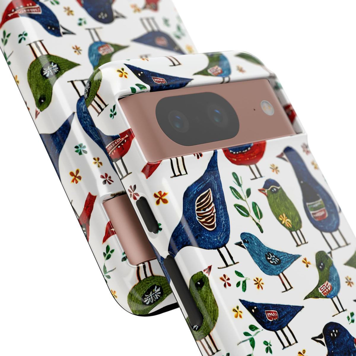 Birds Seamless Pattern Phone Case – Elegant and Timeless Avian Design 12