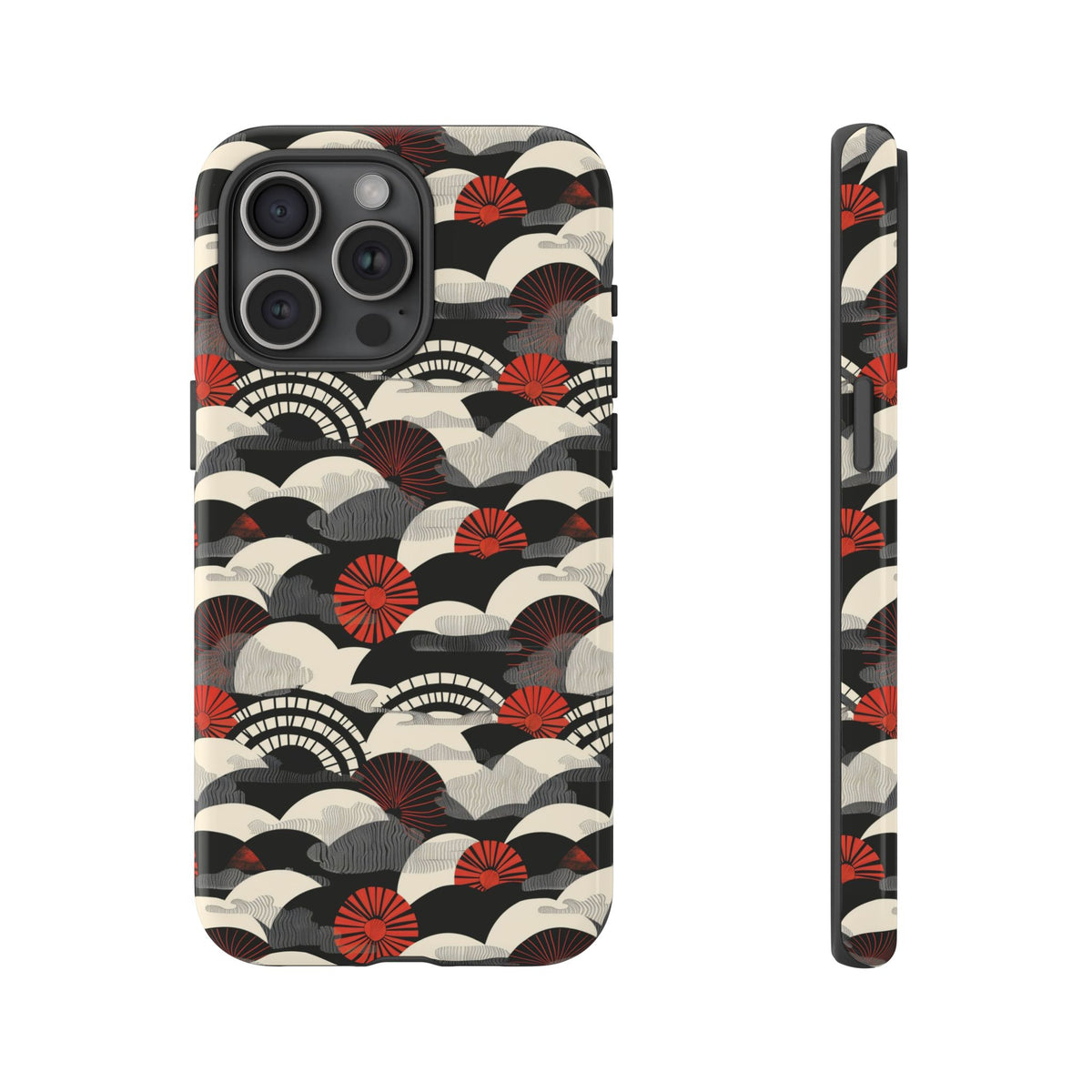 Japanese Pattern Phone Case – Elegant & Timeless Design for Your Phone 151