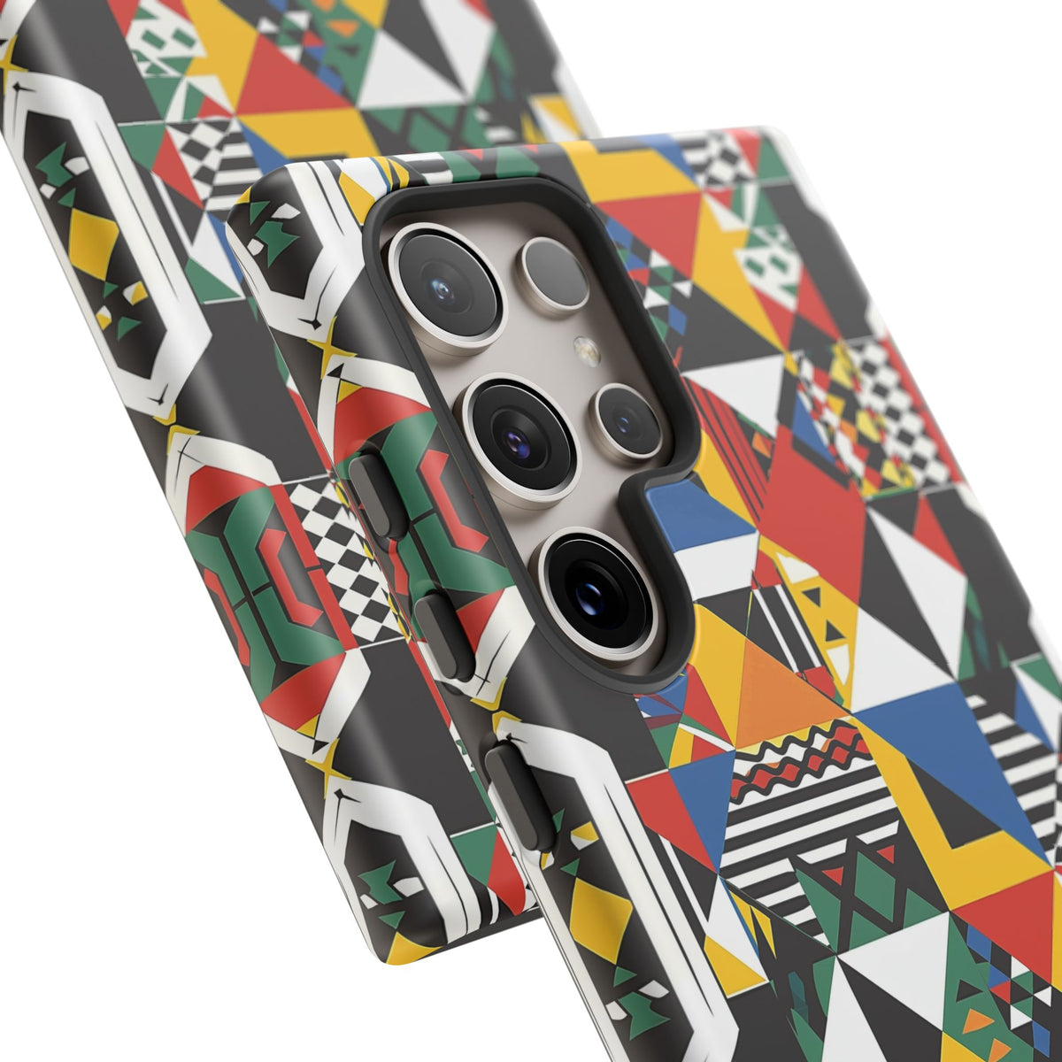 Stylish African Pattern Phone Case – Unique and Vibrant Protection 182