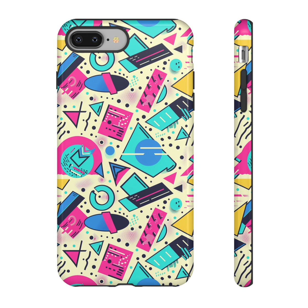 Retro 80s Seamless Phone Case – Vintage Style Meets Modern Protection 087