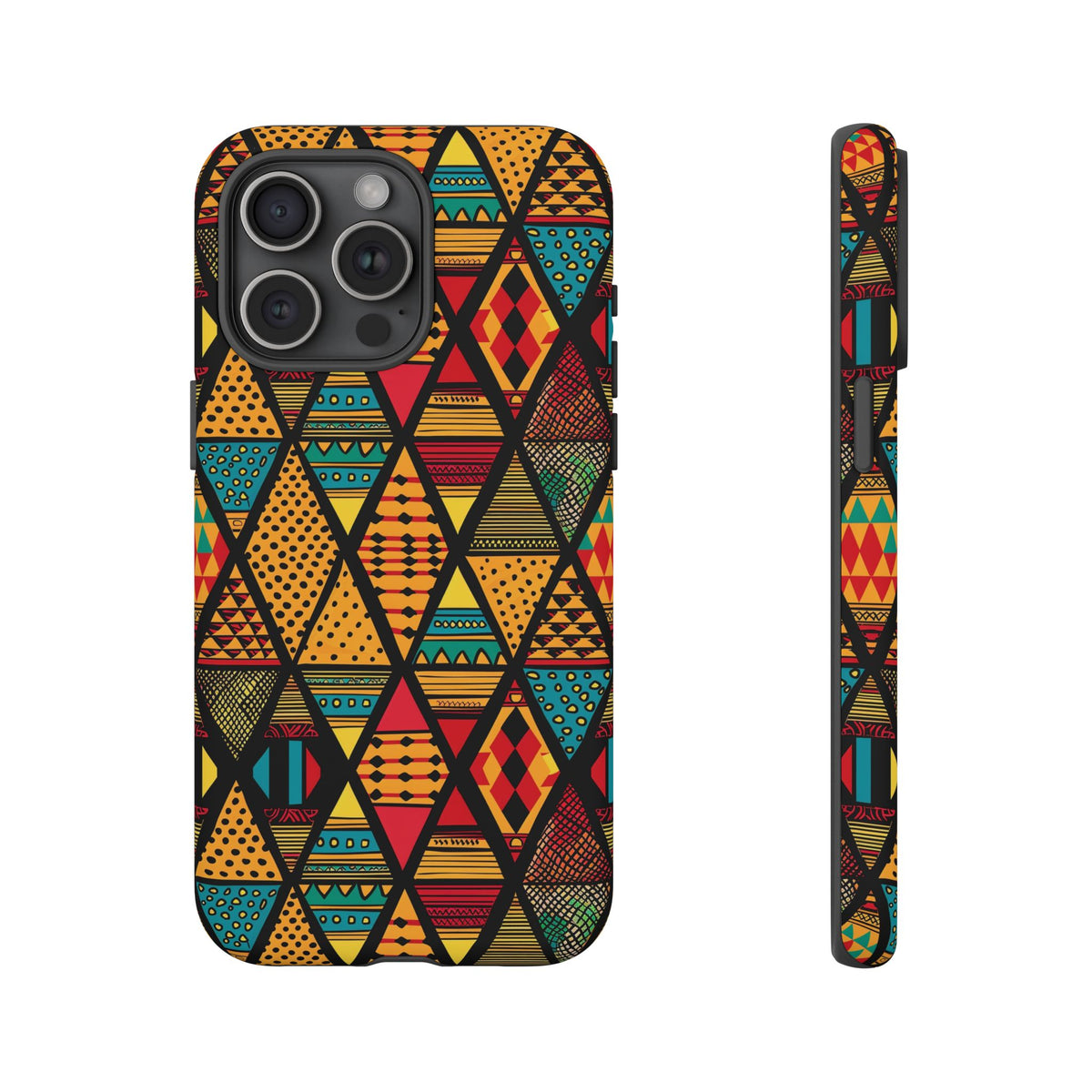 Stylish African Pattern Phone Case – Unique and Vibrant Protection 178