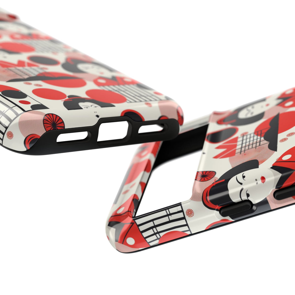 Japanese Pattern Phone Case – Elegant & Timeless Design for Your Phone 018