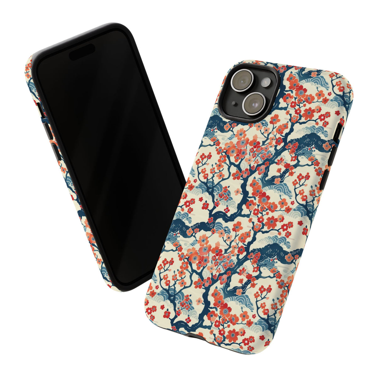 Japanese Pattern Phone Case – Elegant & Timeless Design for Your Phone 104