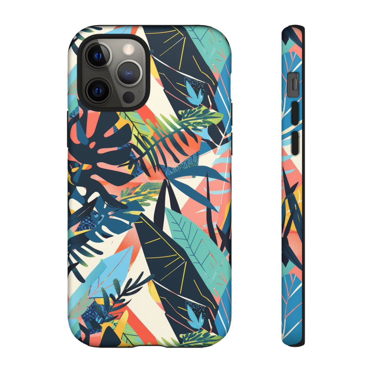 Jungle Collage Phone Case – Vibrant & Durable