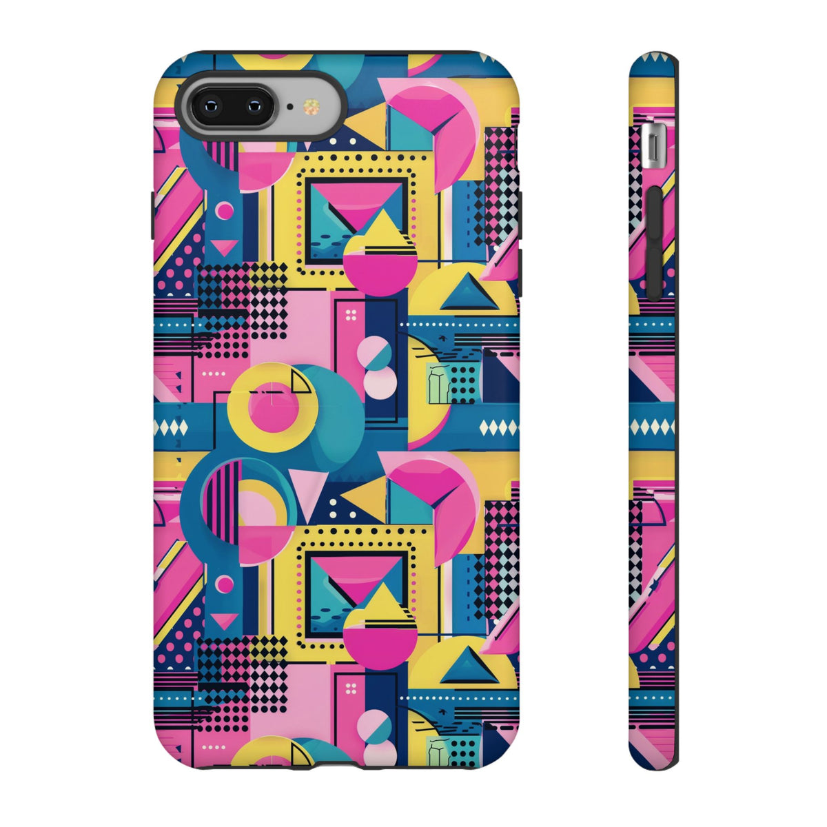 Retro 80s Seamless Phone Case – Vintage Style Meets Modern Protection 090