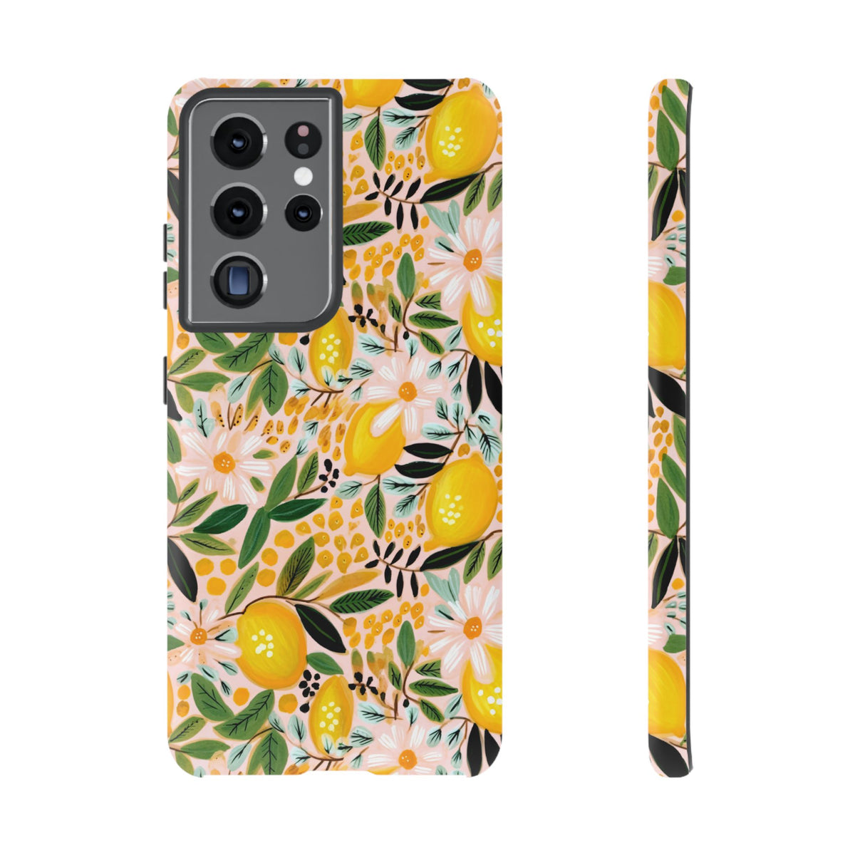 Cute Summer Lemons Phone Case – Refreshing Citrus Design for Your Phone 2