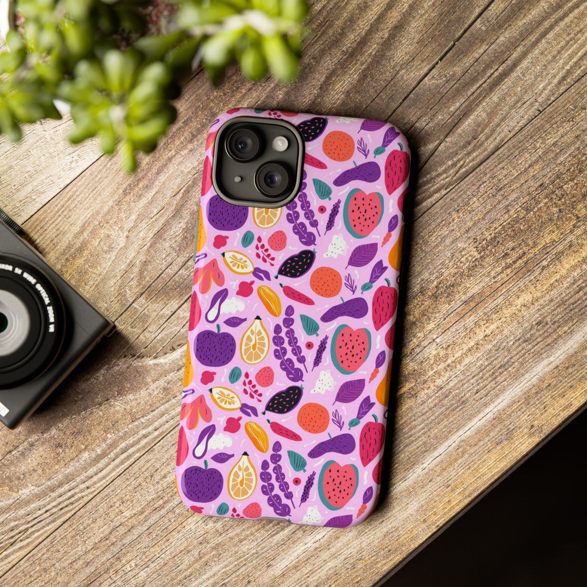 Fruit Pattern Phone Case – Vibrant & Fun Design for Your Smartphone 831