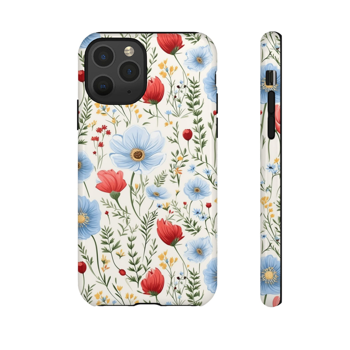 Wildflower Design Phone Case – Beautiful Nature-Inspired Floral Pattern