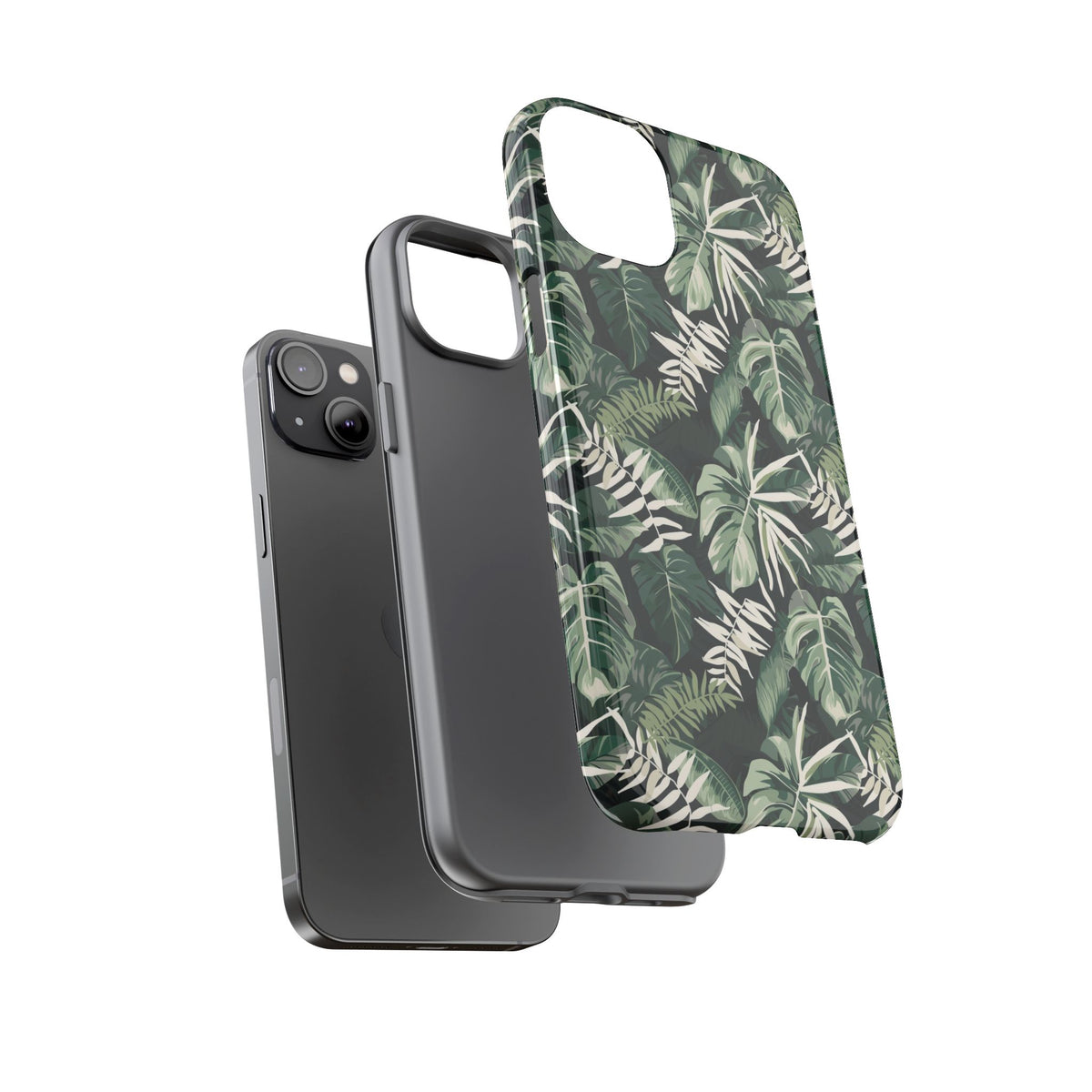 Jungle Pattern Phone Case – Exotic & Lush Design for Your Phone 351