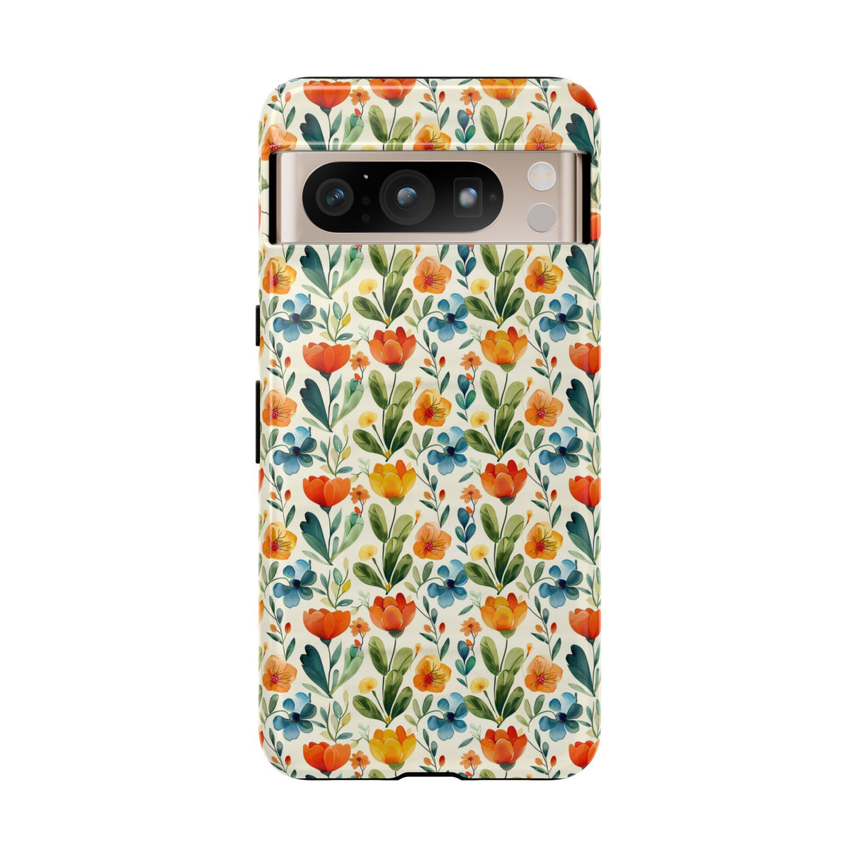 Spring Pattern Phone Case – Fresh & Vibrant Design for Your Phone 398