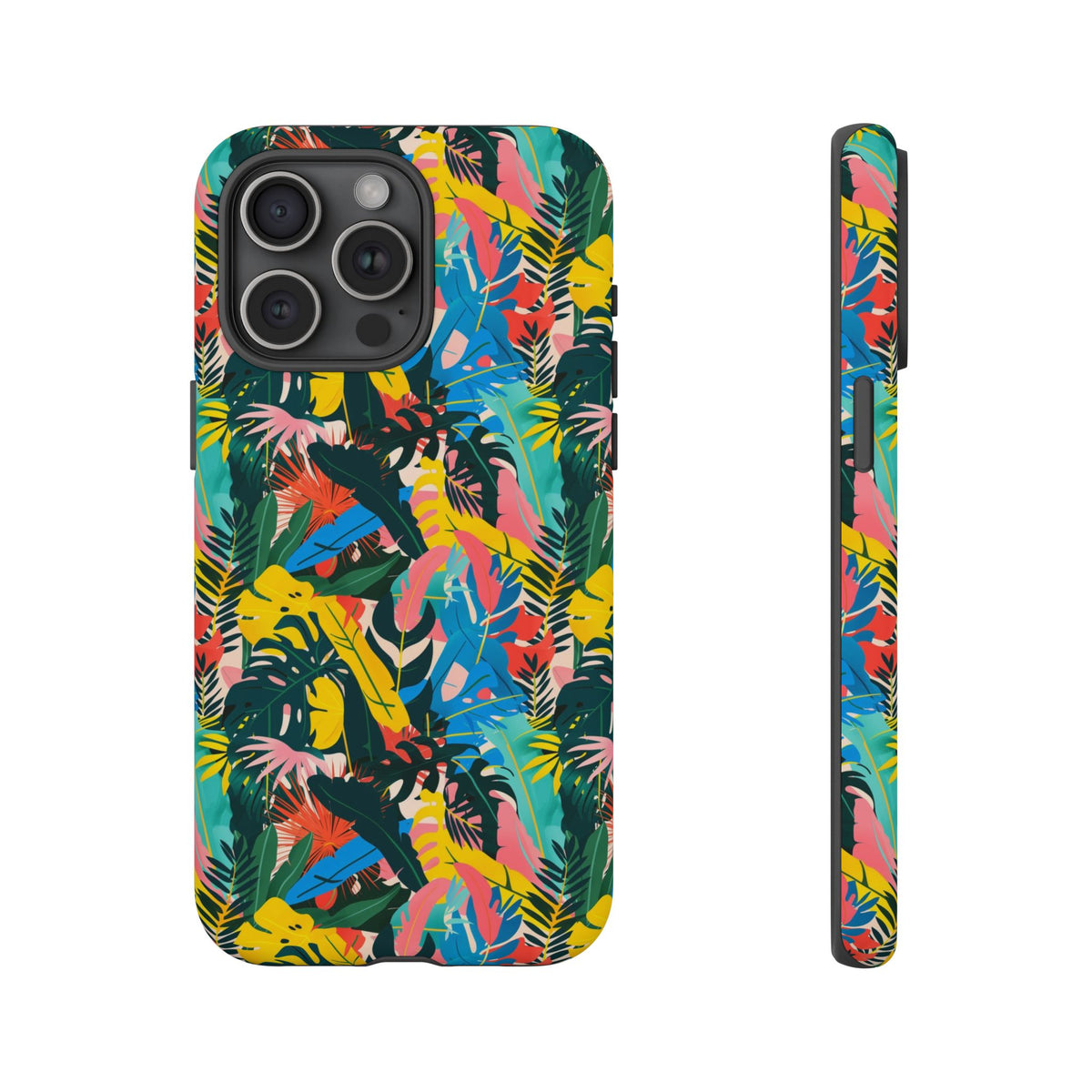 Jungle Pattern Phone Case – Exotic & Lush Design for Your Phone 346