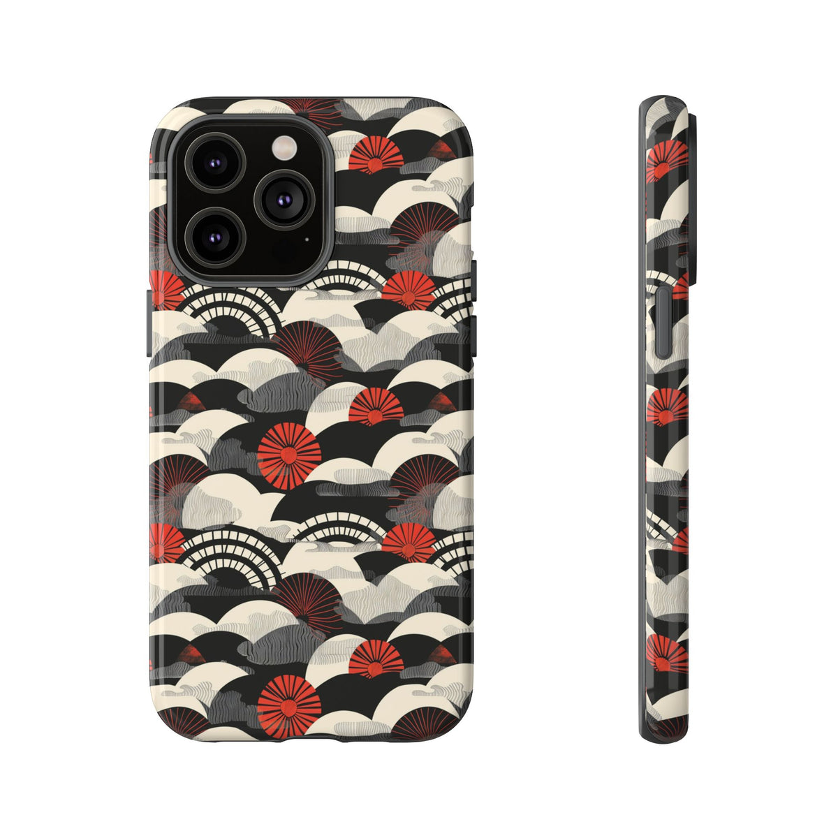 Japanese Pattern Phone Case – Elegant & Timeless Design for Your Phone 151