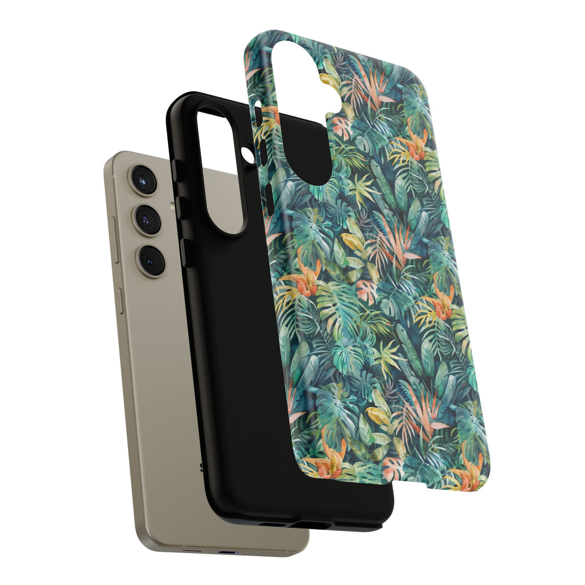 Jungle Pattern Phone Case – Exotic & Lush Design for Your Phone 333