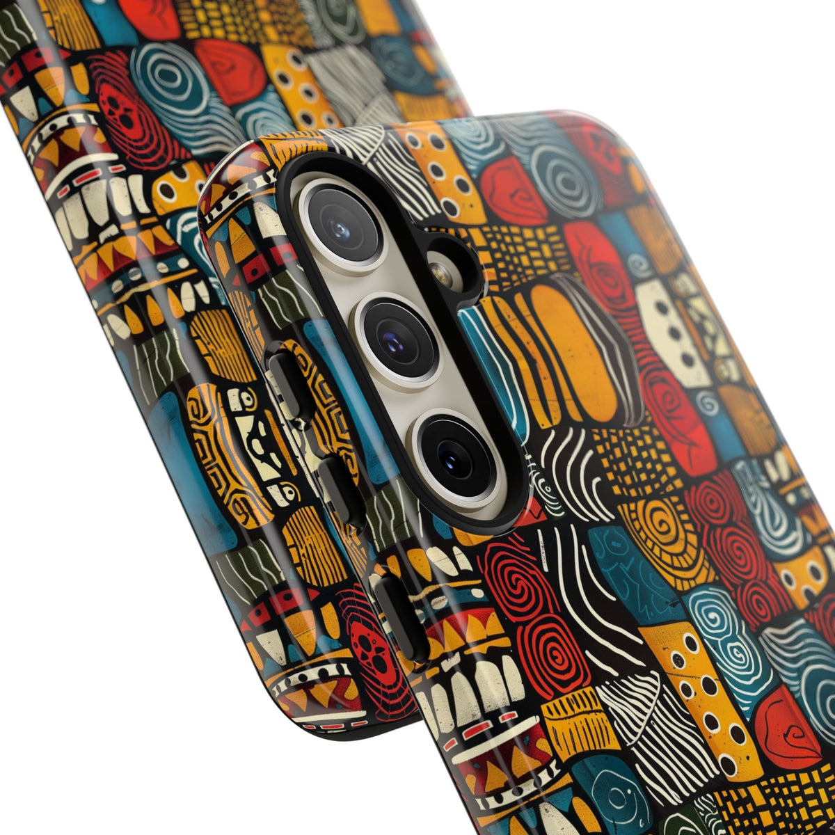 Stylish African Pattern Phone Case – Unique and Vibrant Protection 159