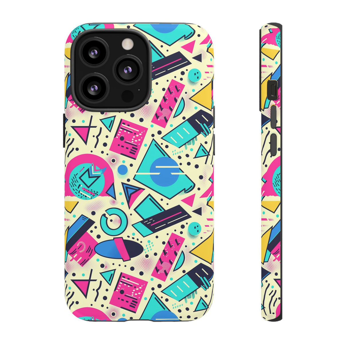 Retro 80s Seamless Phone Case – Vintage Style Meets Modern Protection 087