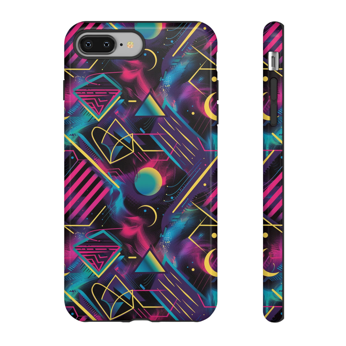 Retro 80s Seamless Phone Case – Vintage Style Meets Modern Protection 076