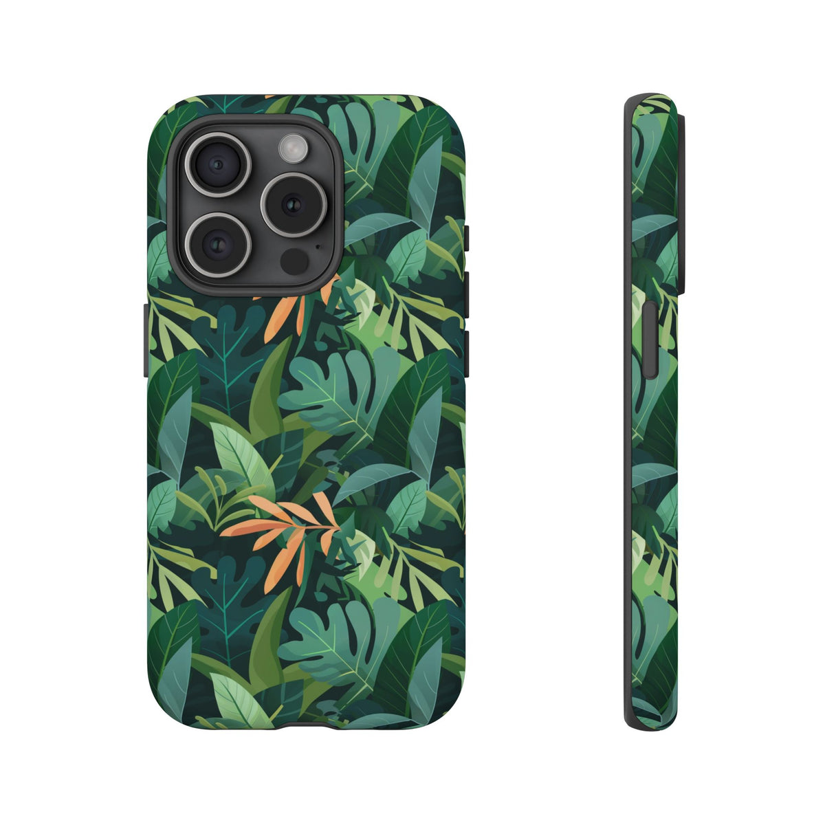 Jungle Pattern Phone Case – Exotic & Lush Design for Your Phone 341