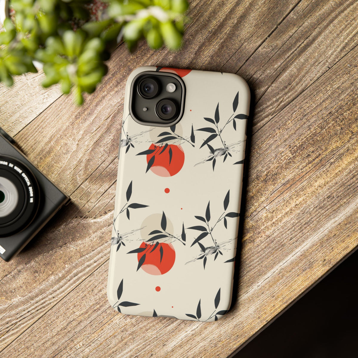 Japanese Pattern Phone Case – Elegant & Timeless Design for Your Phone 002