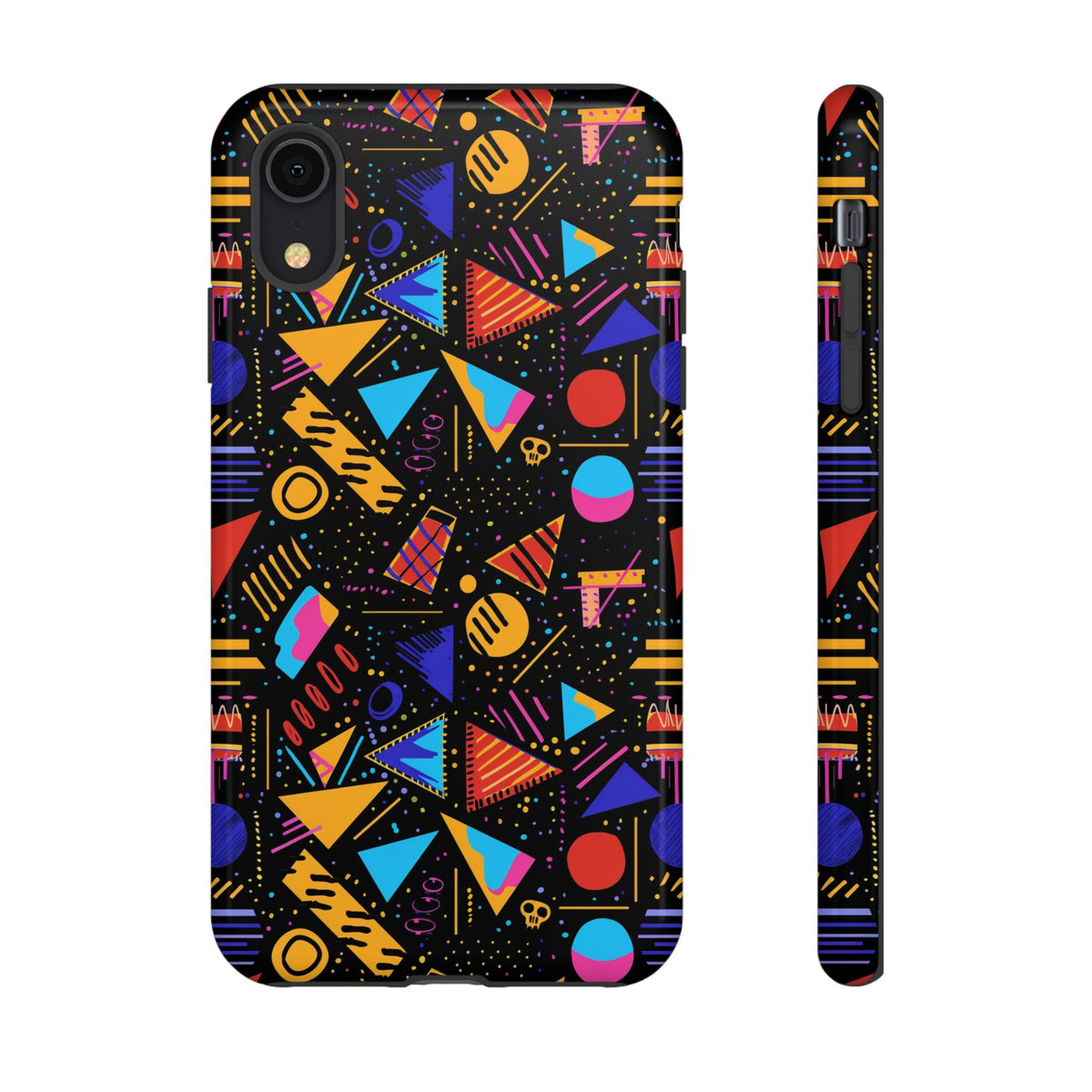 Retro 80s Seamless Phone Case – Vintage Style Meets Modern Protection 082