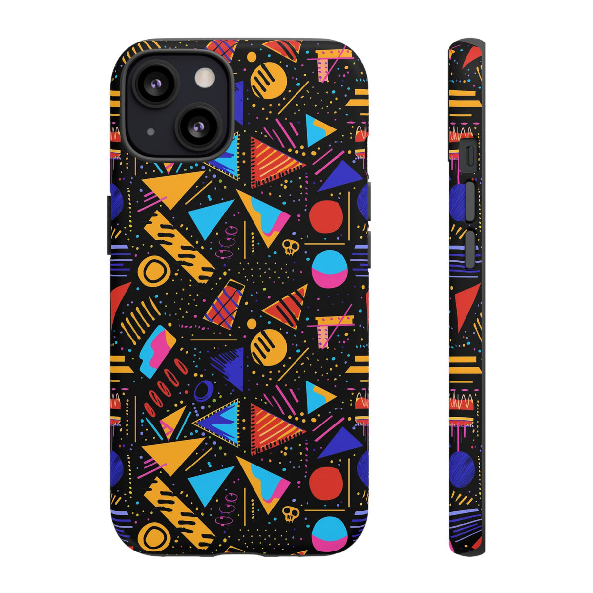 Retro 80s Seamless Phone Case – Vintage Style Meets Modern Protection 082