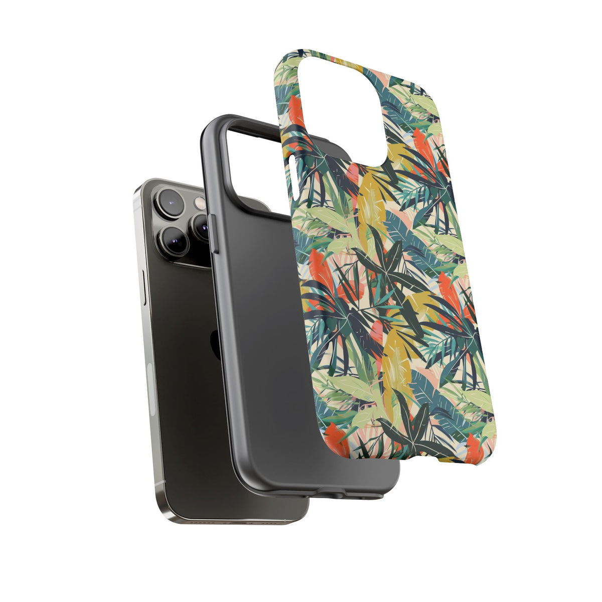 Jungle Pattern Phone Case – Exotic & Lush Design for Your Phone 349