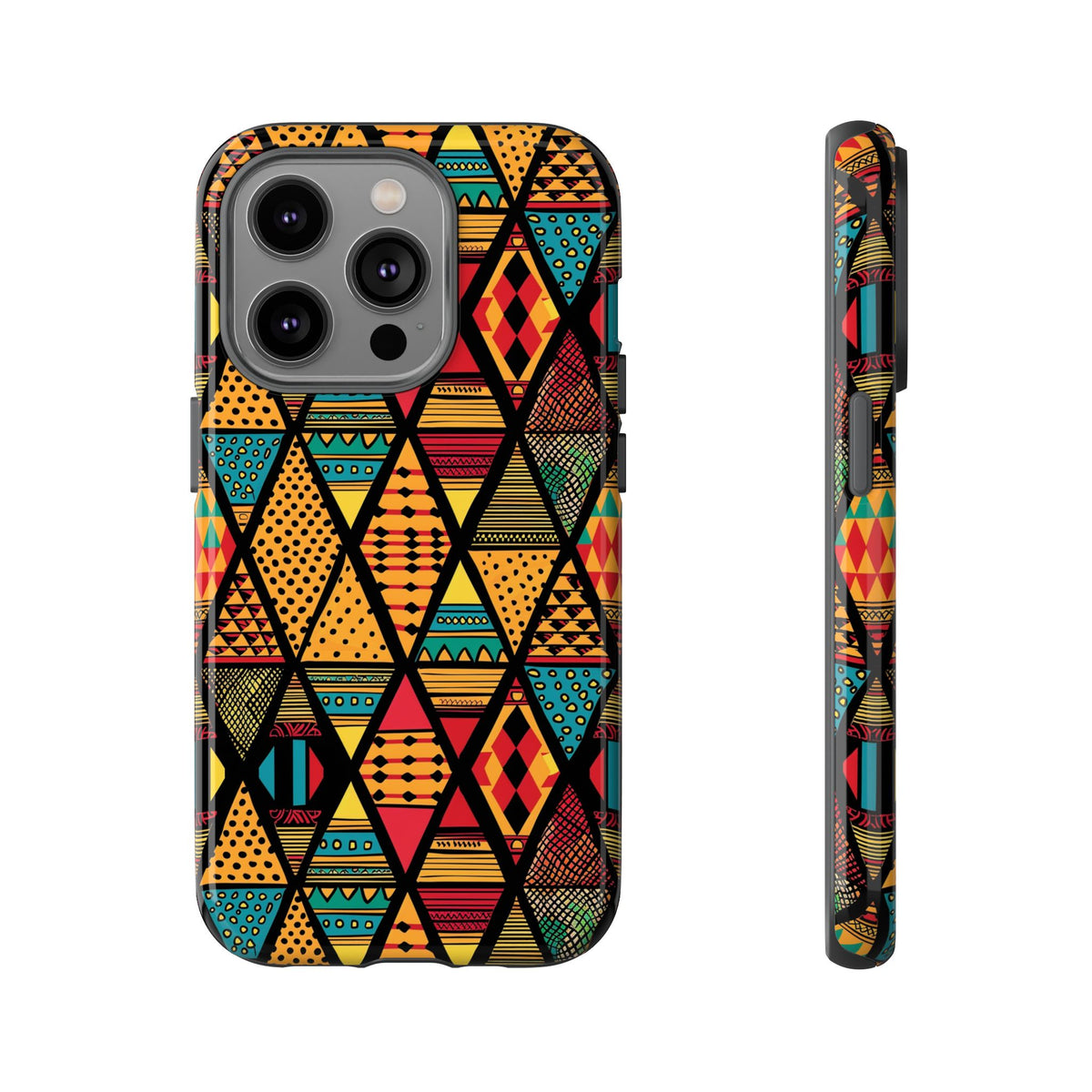 Stylish African Pattern Phone Case – Unique and Vibrant Protection 178