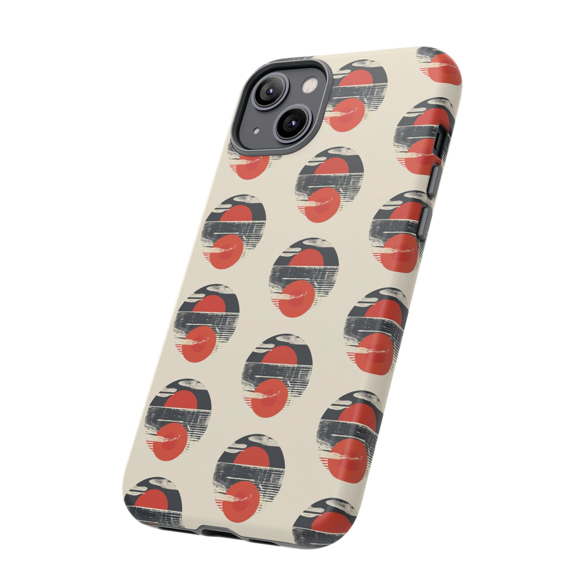 Japanese Pattern Phone Case – Elegant & Timeless Design for Your Phone 098