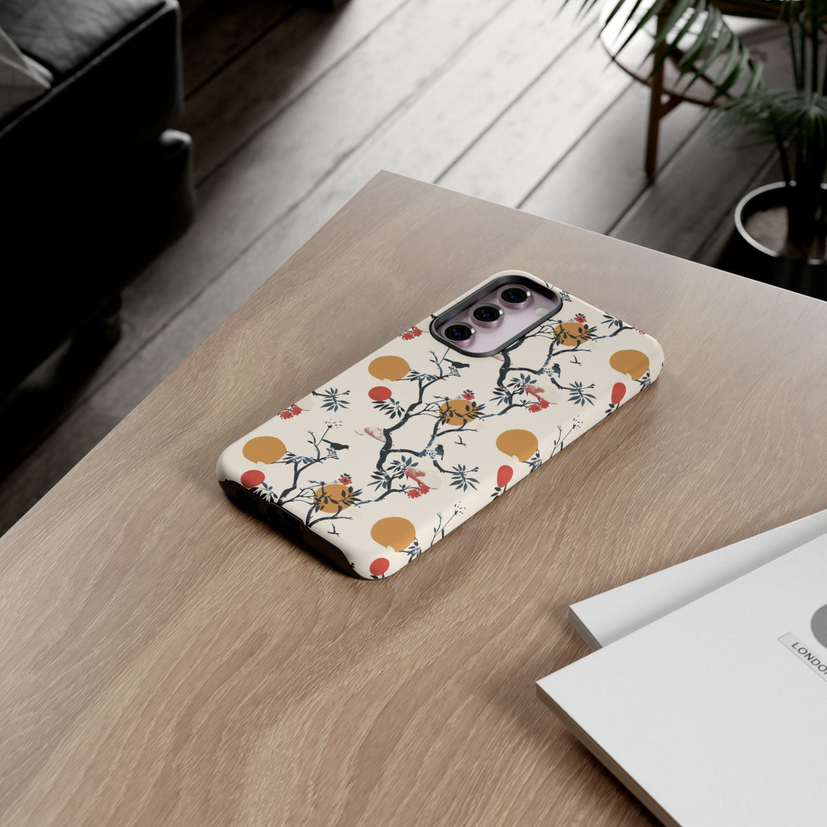 Japanese Pattern Phone Case – Elegant & Timeless Design for Your Phone 054