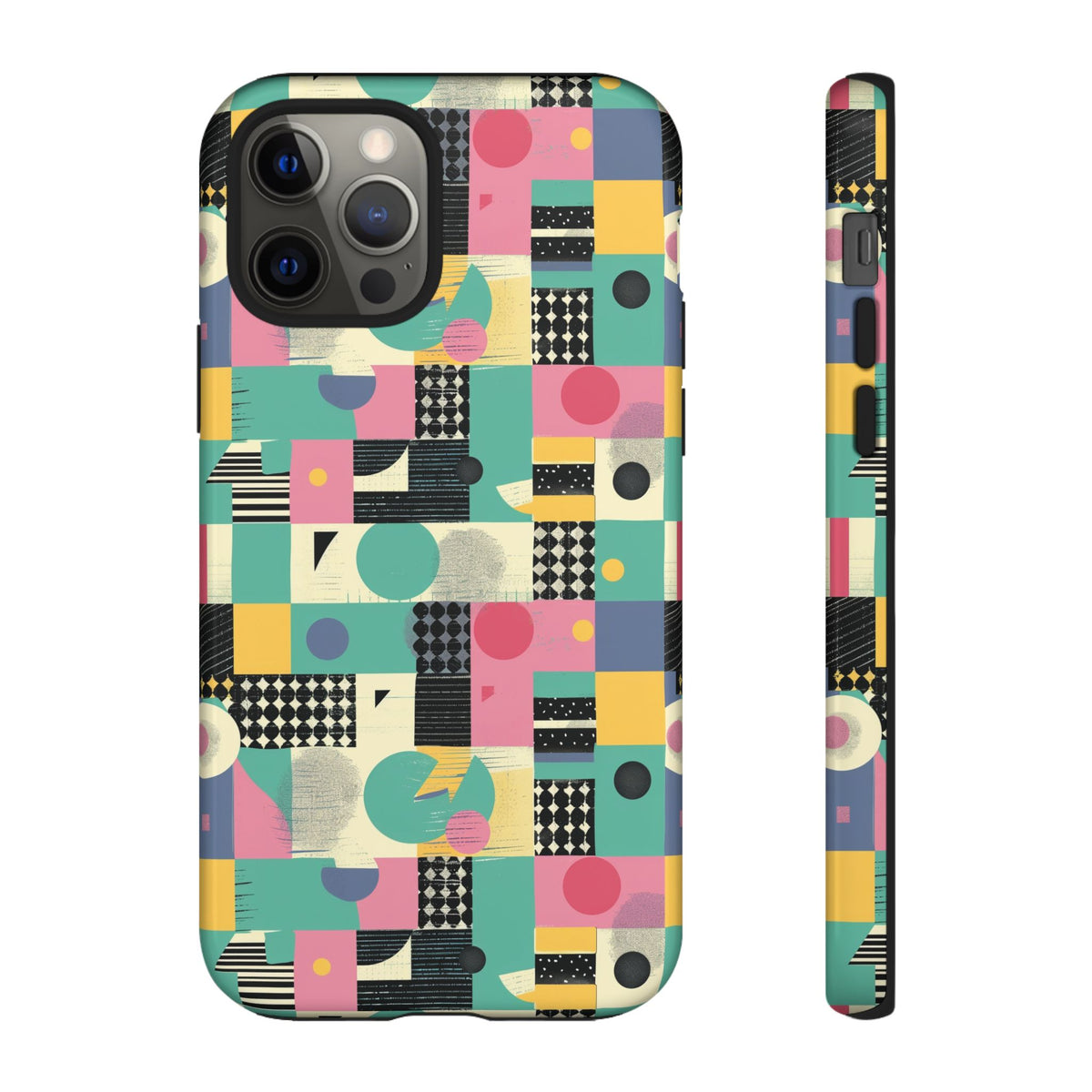 Retro 80s Seamless Phone Case – Vintage Style Meets Modern Protection 289