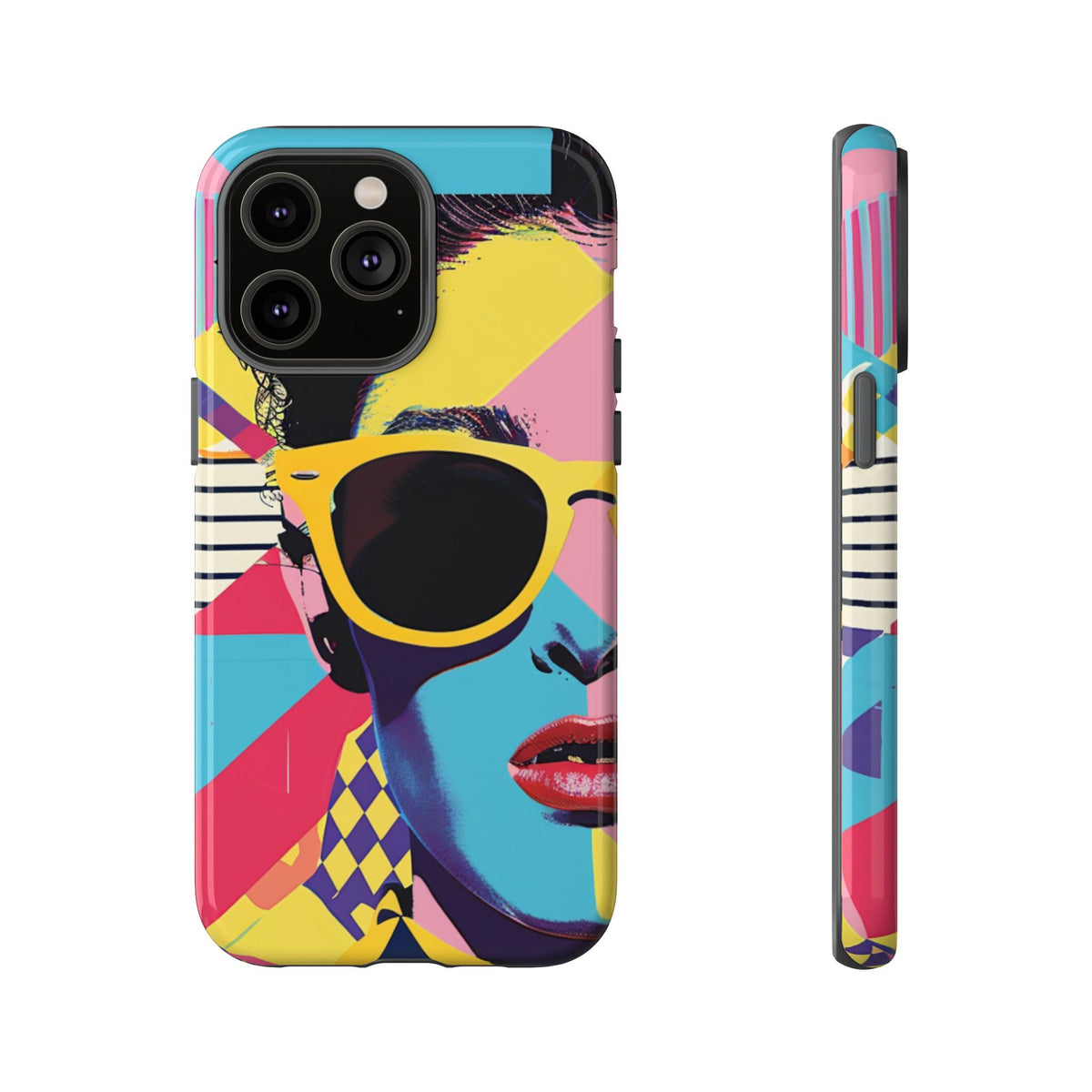 Retro 80s Seamless Phone Case – Vintage Style Meets Modern Protection 7