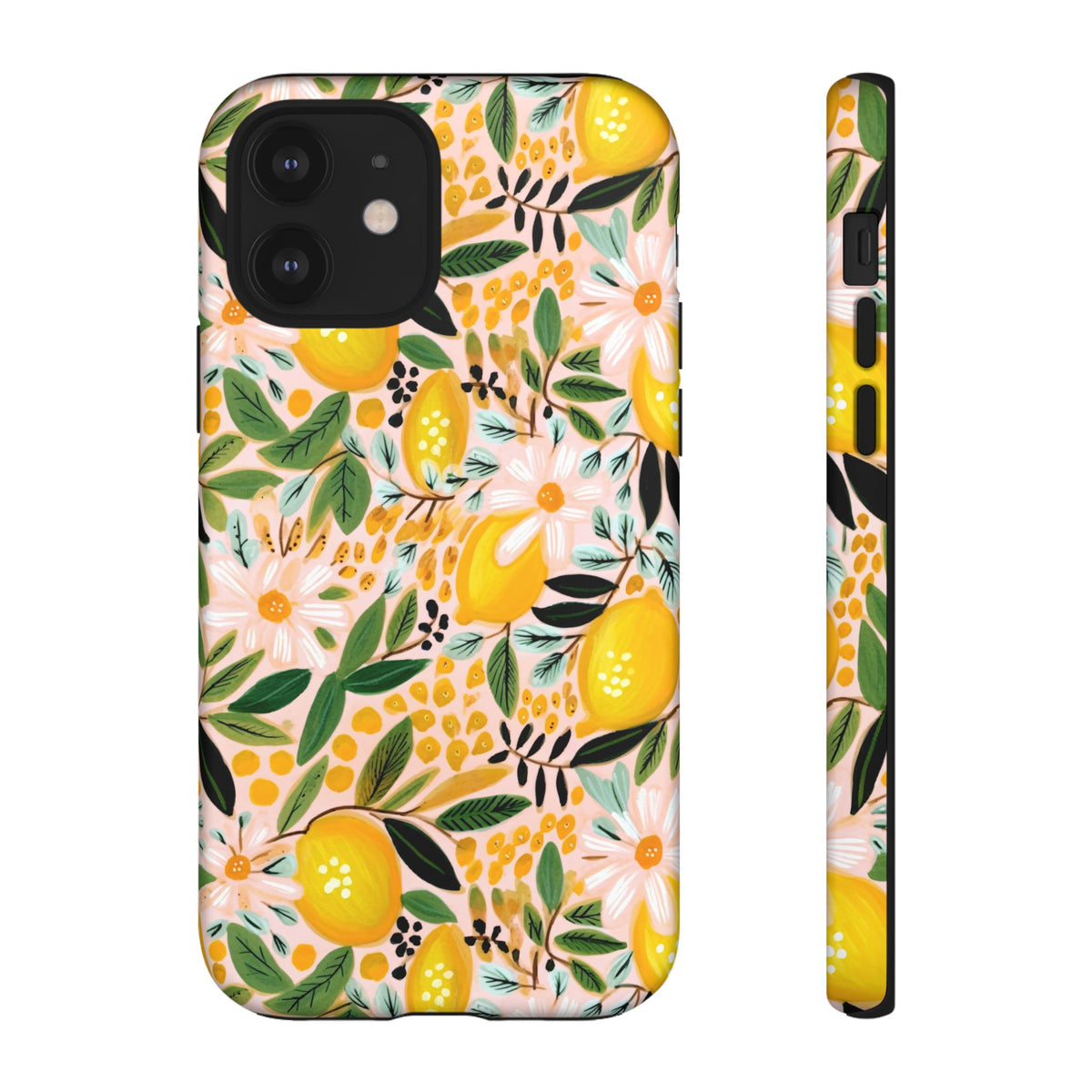 Cute Summer Lemons Phone Case – Refreshing Citrus Design for Your Phone 2