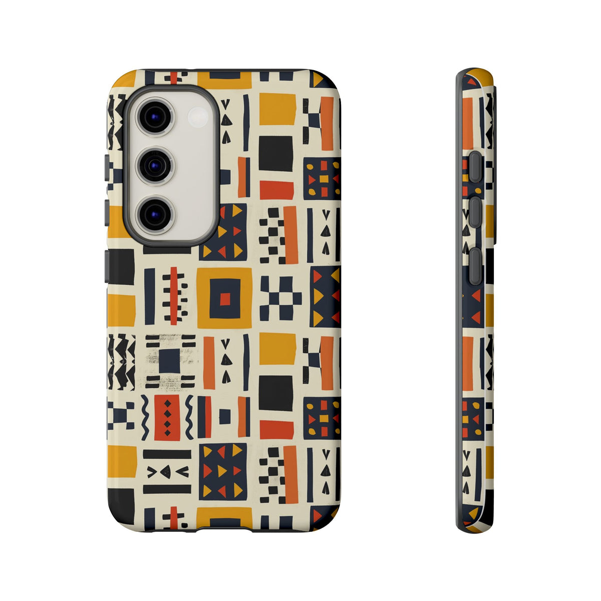 Stylish African Pattern Phone Case – Unique and Vibrant Protection 104