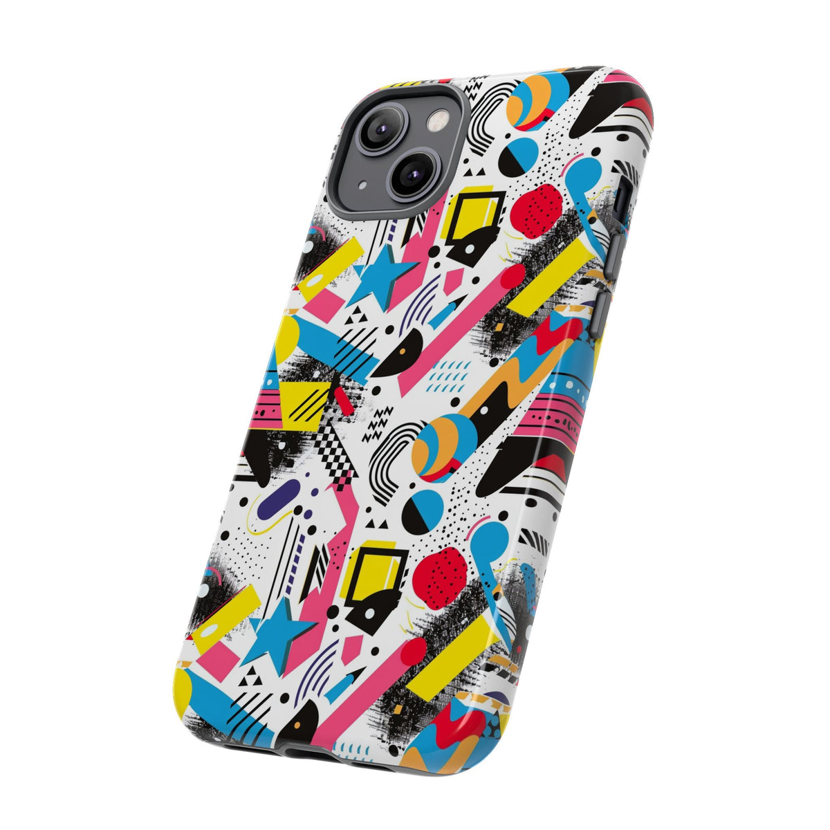 Retro 80s Seamless Phone Case – Vintage Style Meets Modern Protection 094