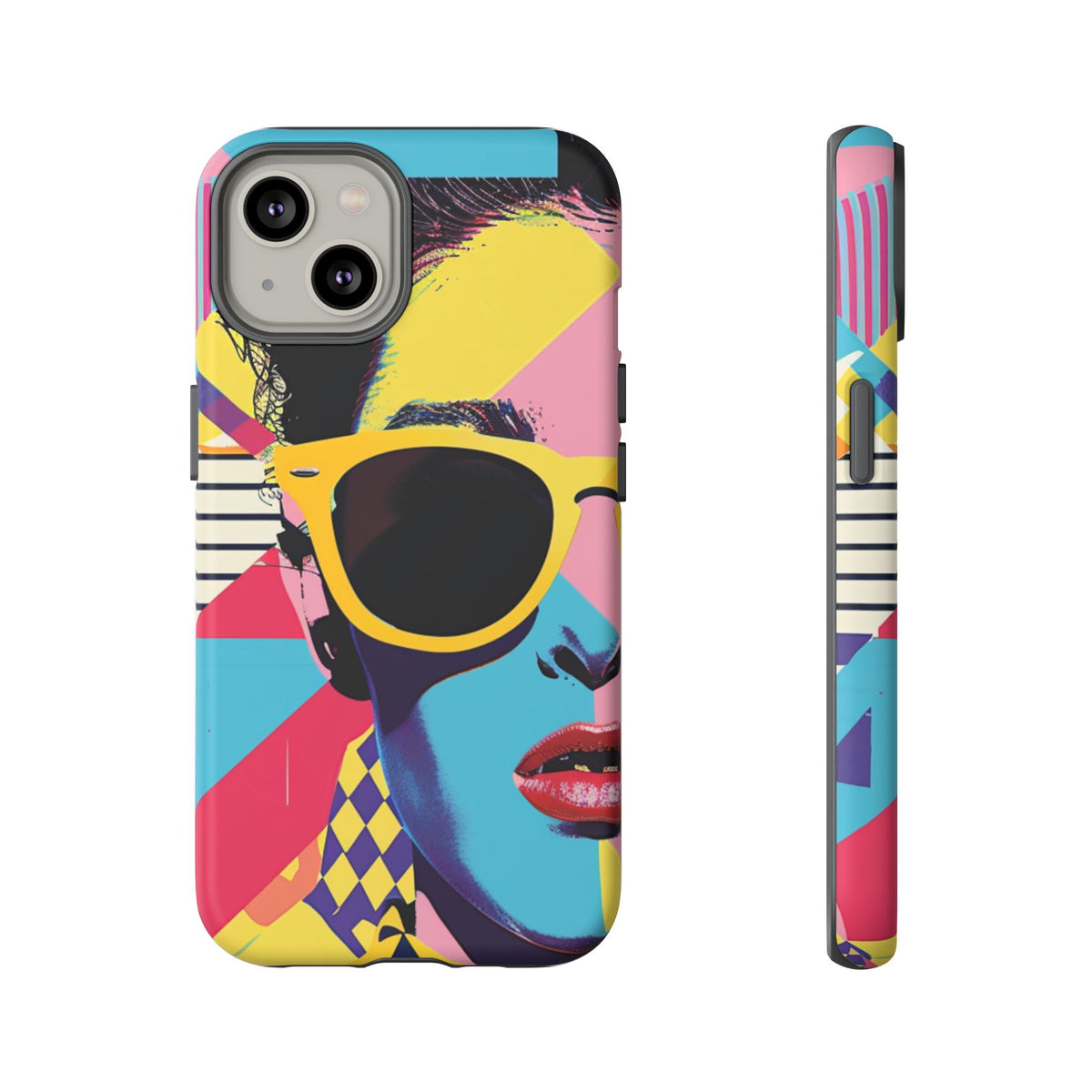 Retro 80s Seamless Phone Case – Vintage Style Meets Modern Protection 7