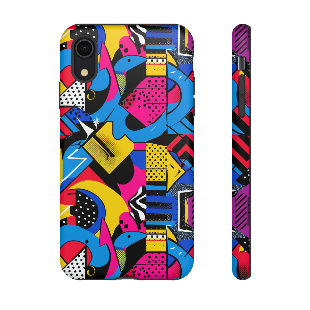 Retro 80s Seamless Phone Case – Vintage Style Meets Modern Protection