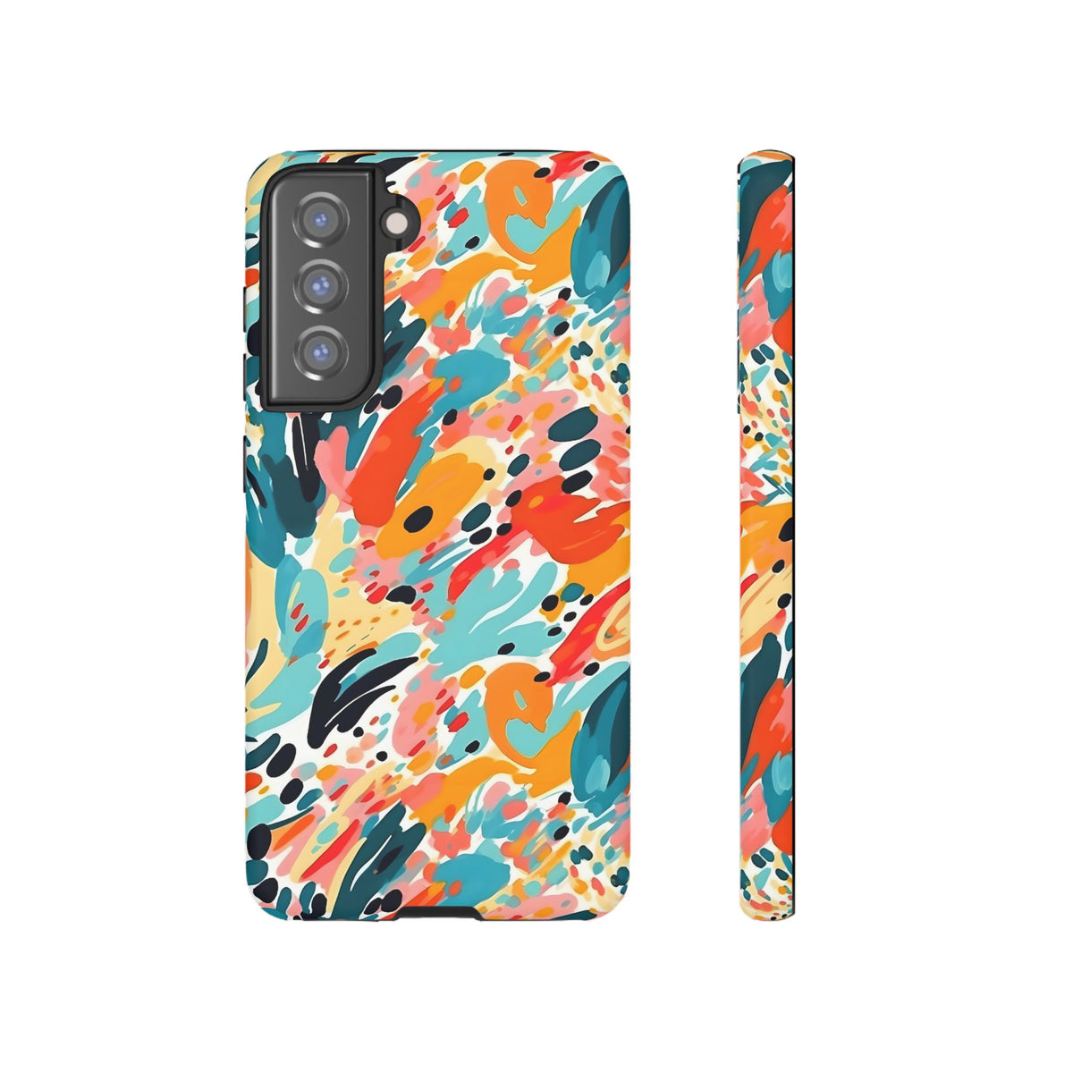 Abstract Painting Design Phone Case – Modern Art-Inspired Phone Cover 7