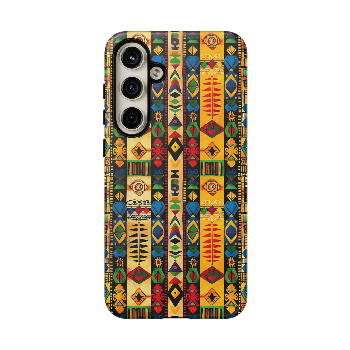 Stylish African Pattern Phone Case – Unique and Vibrant Protection 163