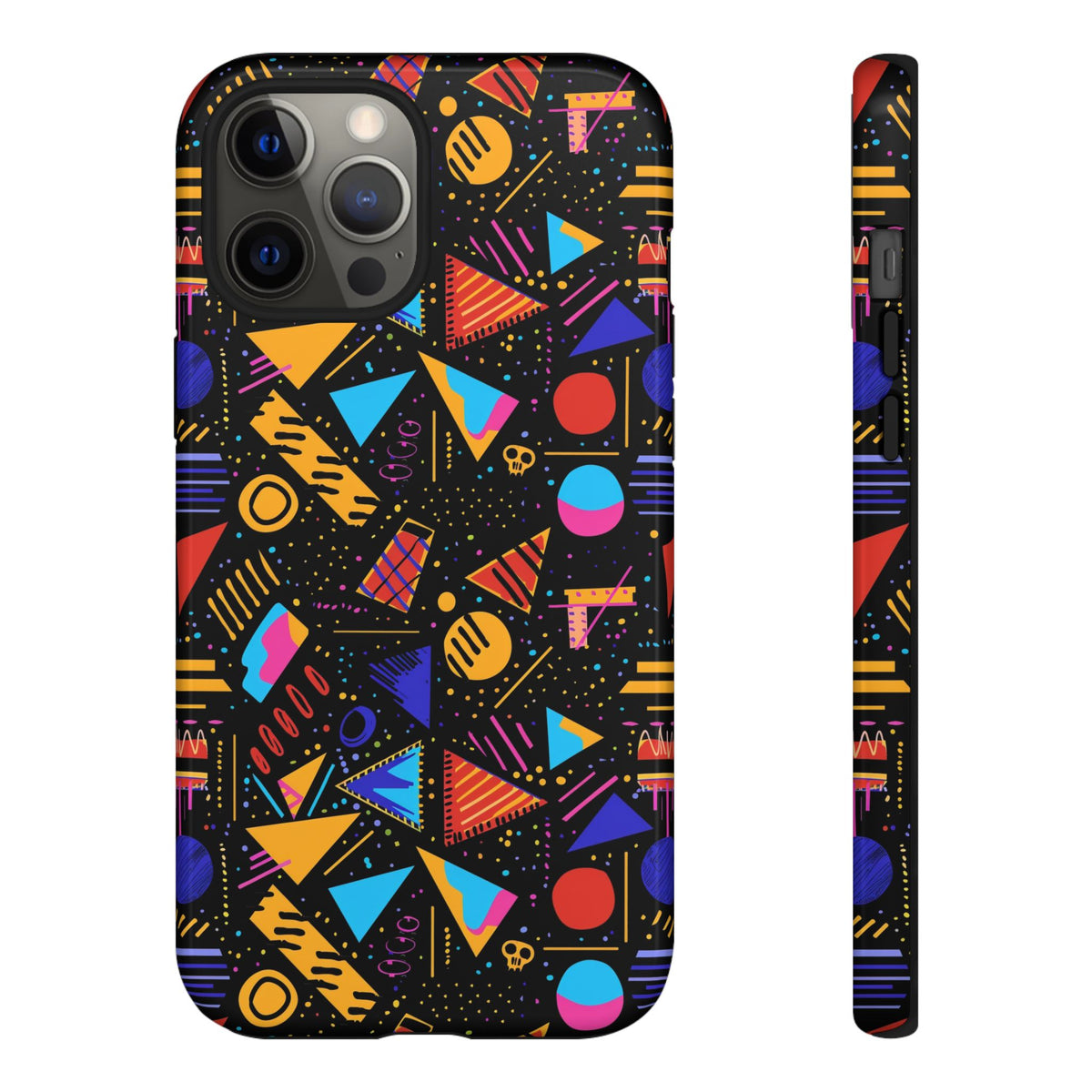 Retro 80s Seamless Phone Case – Vintage Style Meets Modern Protection 082