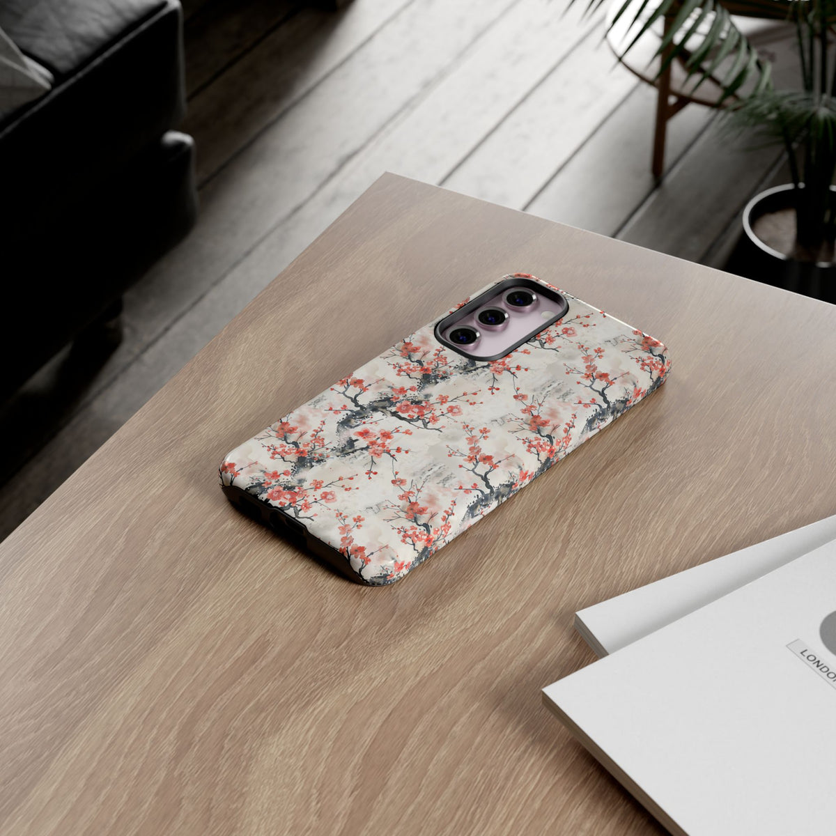 Japanese Pattern Phone Case – Elegant & Timeless Design for Your Phone 034