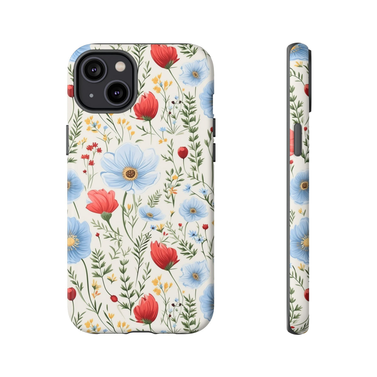 Wildflower Design Phone Case – Beautiful Nature-Inspired Floral Pattern