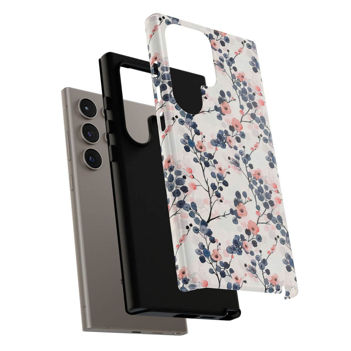 Japanese Pattern Phone Case – Elegant & Timeless Design for Your Phone 072