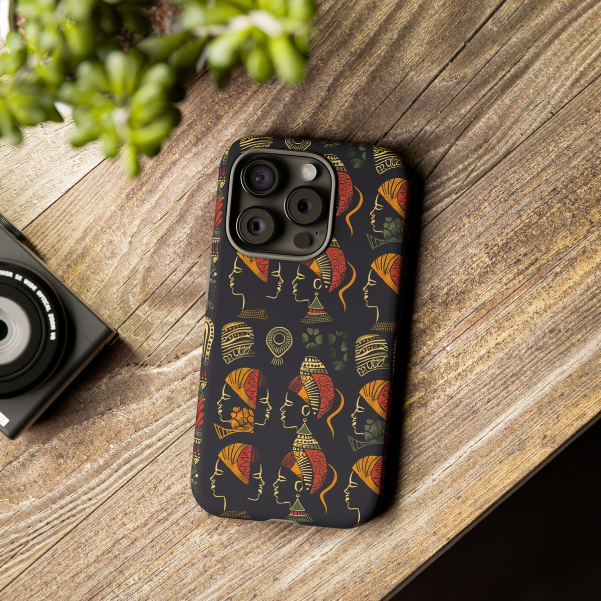 Stylish African Pattern Phone Case – Unique and Vibrant Protection 244