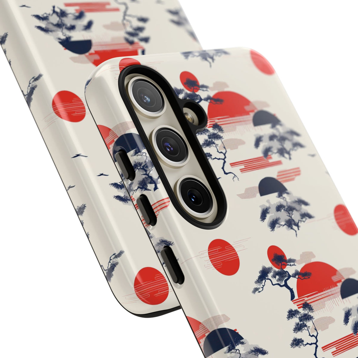 Japanese Pattern Phone Case – Elegant & Timeless Design for Your Phone 047