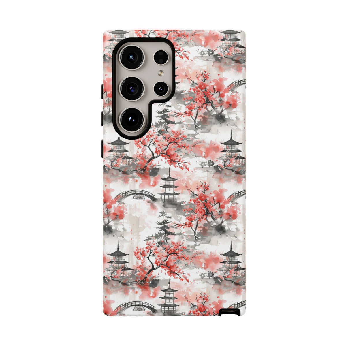 Japanese Pattern Phone Case – Elegant & Timeless Design for Your Phone 122