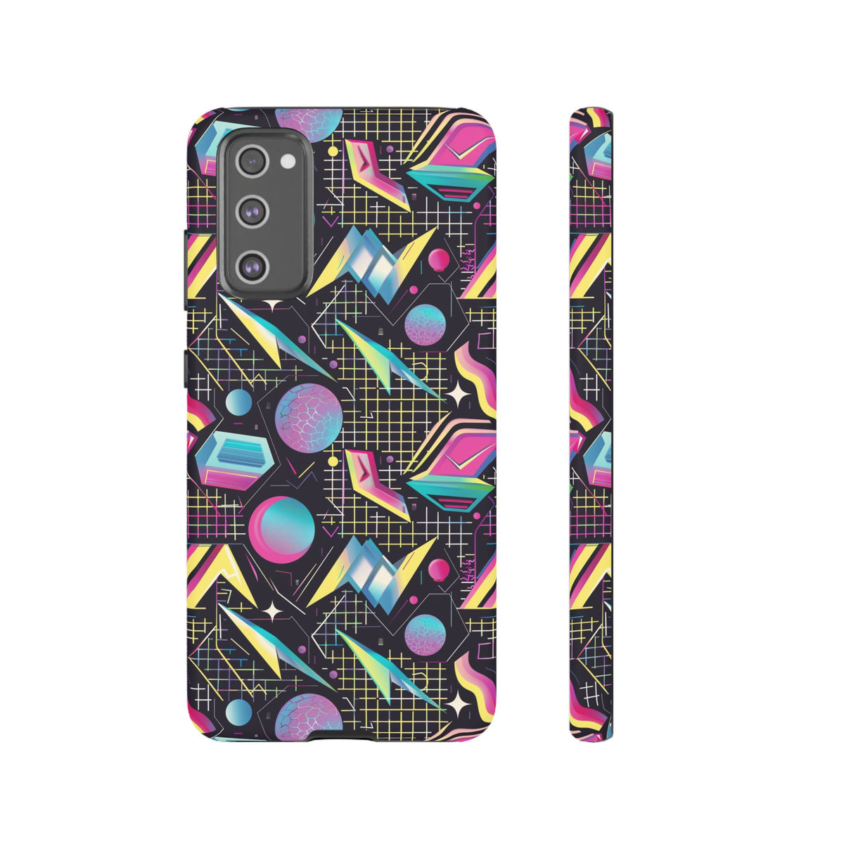 Retro 80s Seamless Phone Case – Vintage Style Meets Modern Protection 086