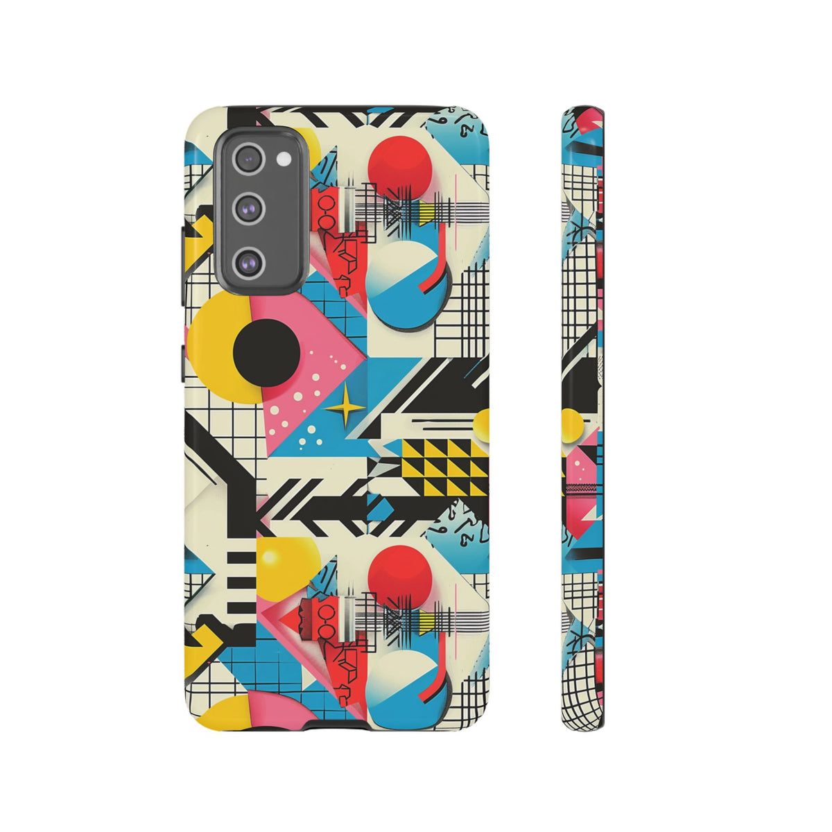 Retro 80s Seamless Phone Case – Vintage Style Meets Modern Protection 6