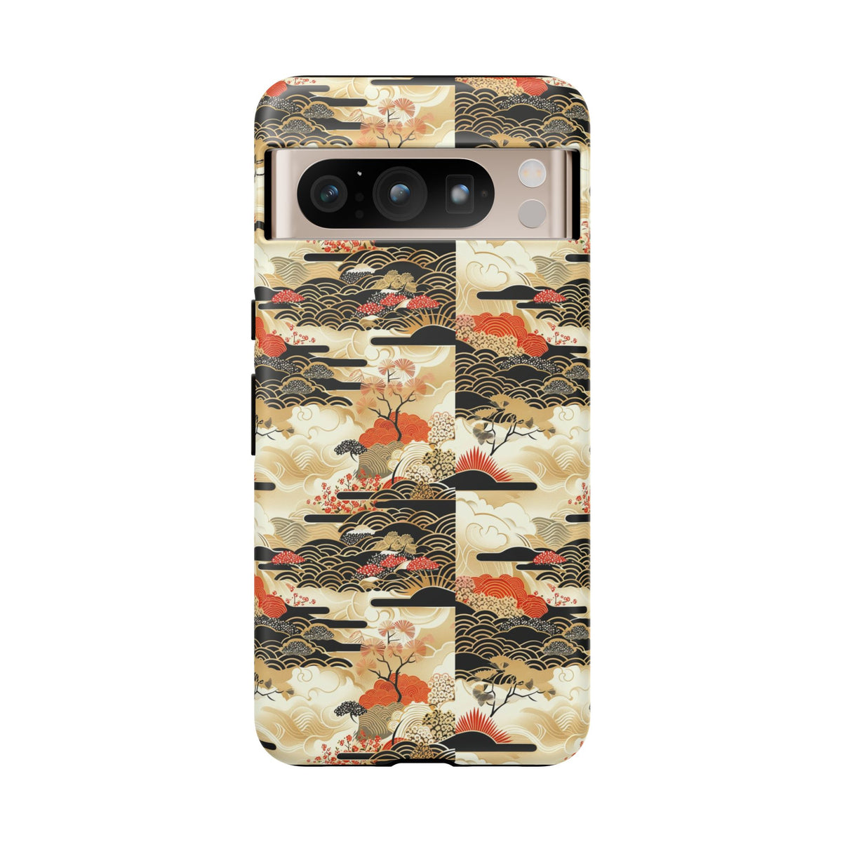 Japanese Pattern Phone Case – Elegant & Timeless Design for Your Phone 123