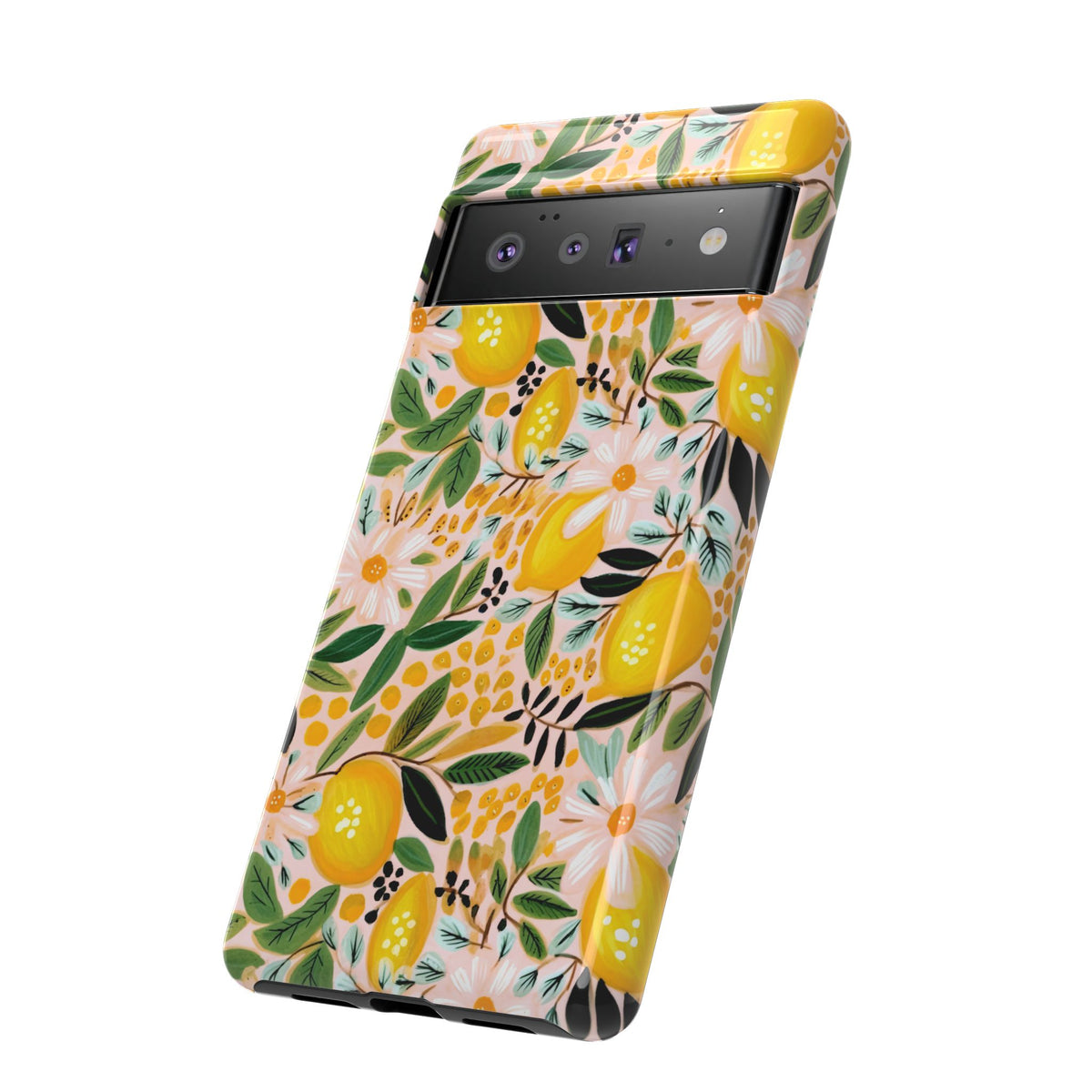 Cute Summer Lemons Phone Case – Refreshing Citrus Design for Your Phone 2