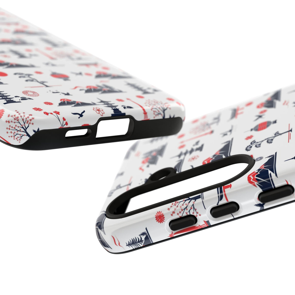 Japanese Pattern Phone Case – Elegant & Timeless Design for Your Phone 079